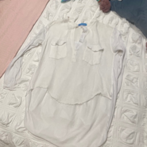 Ruby and Jenna long sleeve cotton top - Picture 1 of 6